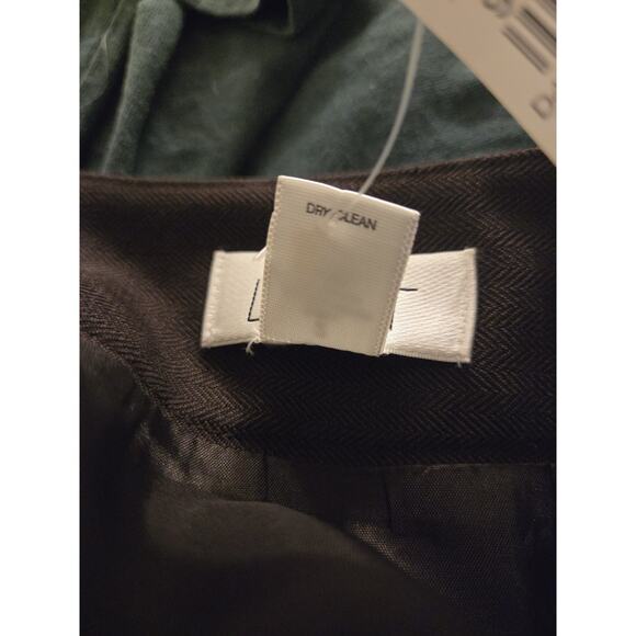 Ann Taylor Loft Skirt Womens Size 2 Brown Embroidered Pleated Lined Side Zip NWT - Picture 7 of 9